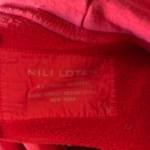 Nili Lotan Red Janie Hoodie S - Picture 4 of 4